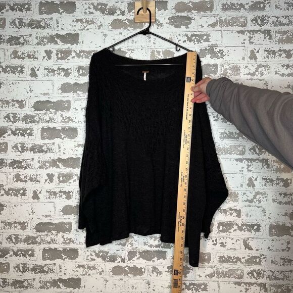 Free people | women black knitted top off the shoulders - Picture 4 of 7